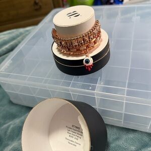 BP 2025 Halloween stack. Rose gold bracelet set.